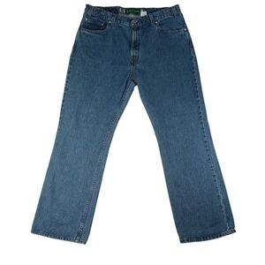 Vintage Levi's SilverTab Boot Cut Men's Jeans W38 L32 Blue Denim Casual Workwear